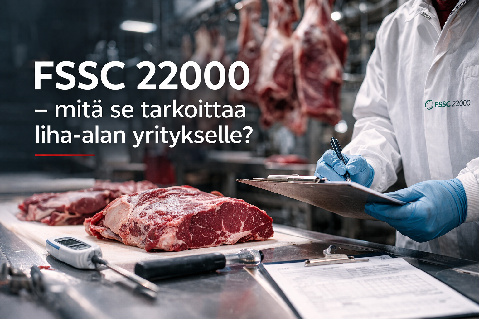 Käsityötä ja järjestelmällisyyttä: FSSC 22000 -sertifiointi